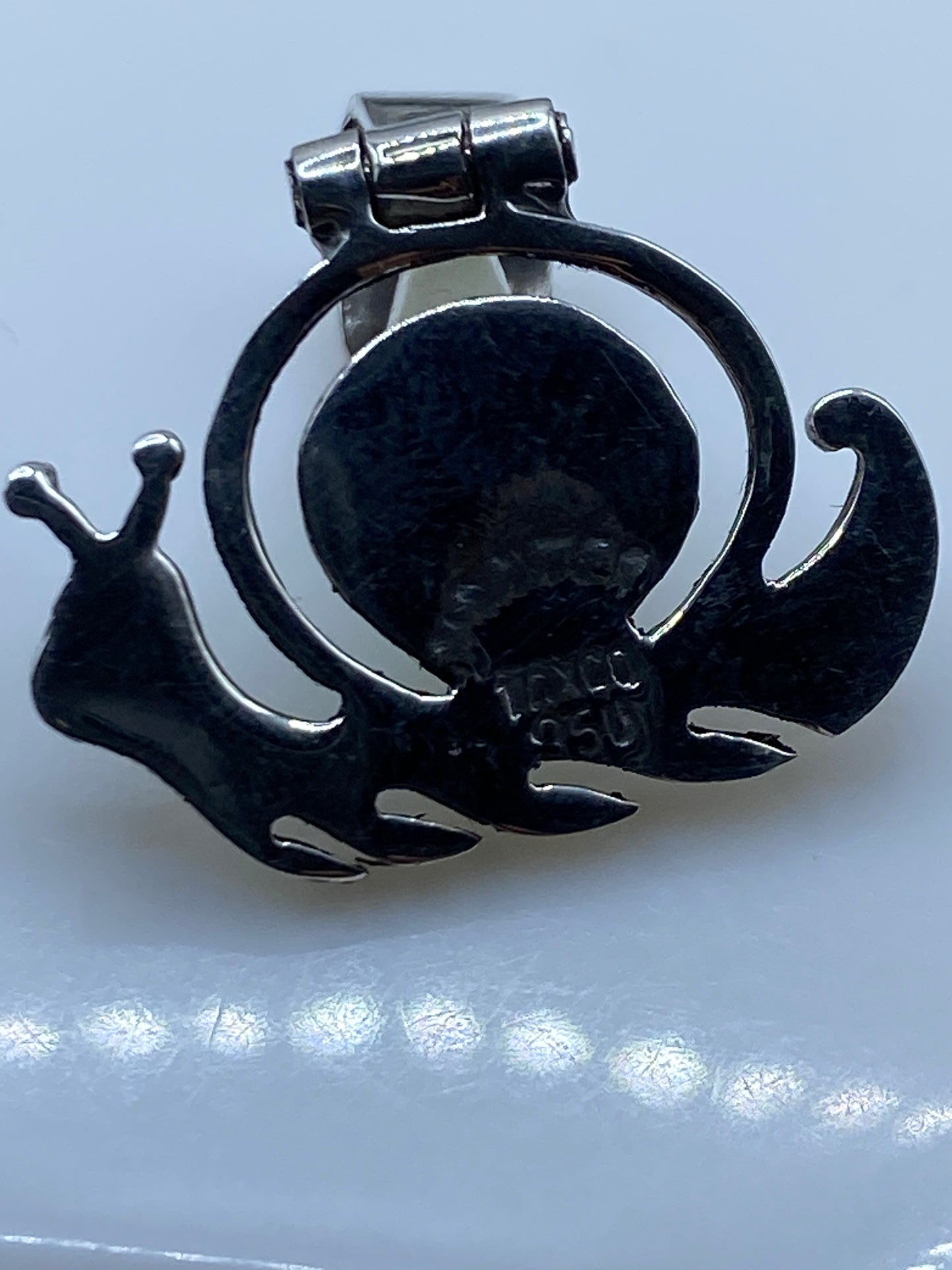 Dije de Plata Caracol Artesanal — Taxco .950 — foto 5