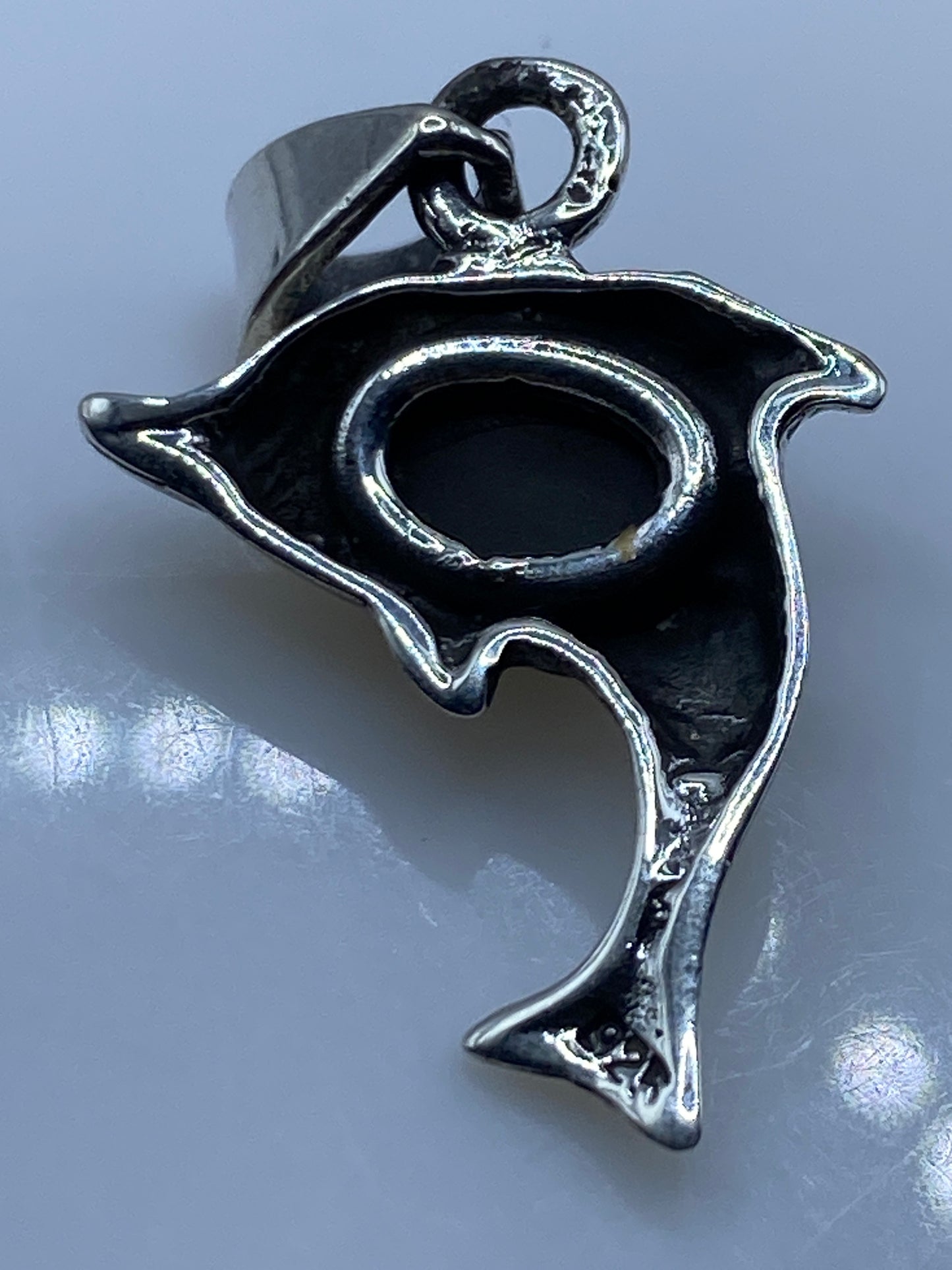 Dije Delfín Plata con Ámbar — Taxco .925 — foto 5