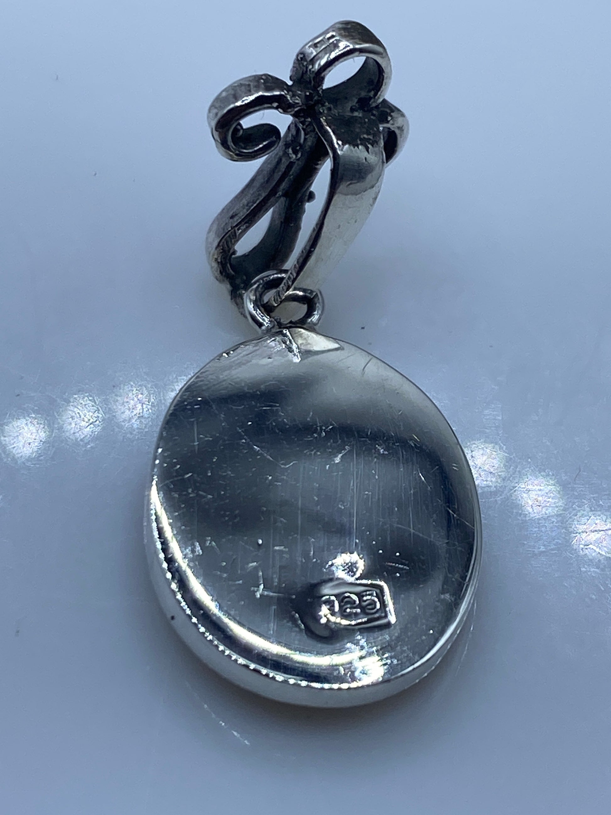 Dije de Plata con Piedra Azul — Taxco .925 — foto 5