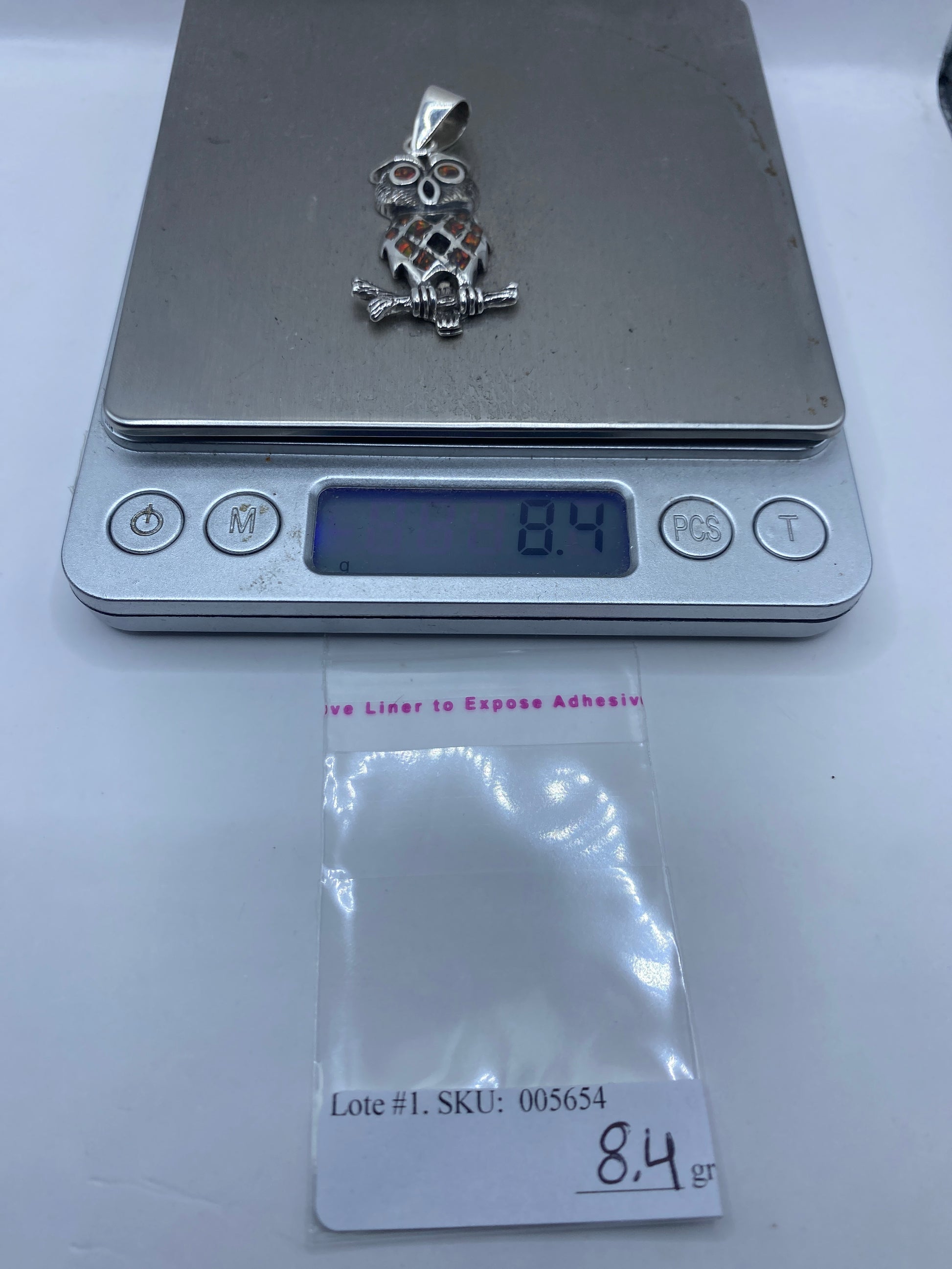 Dije Plata .950 Calado Étnico — Taxco Incrustación — foto 6