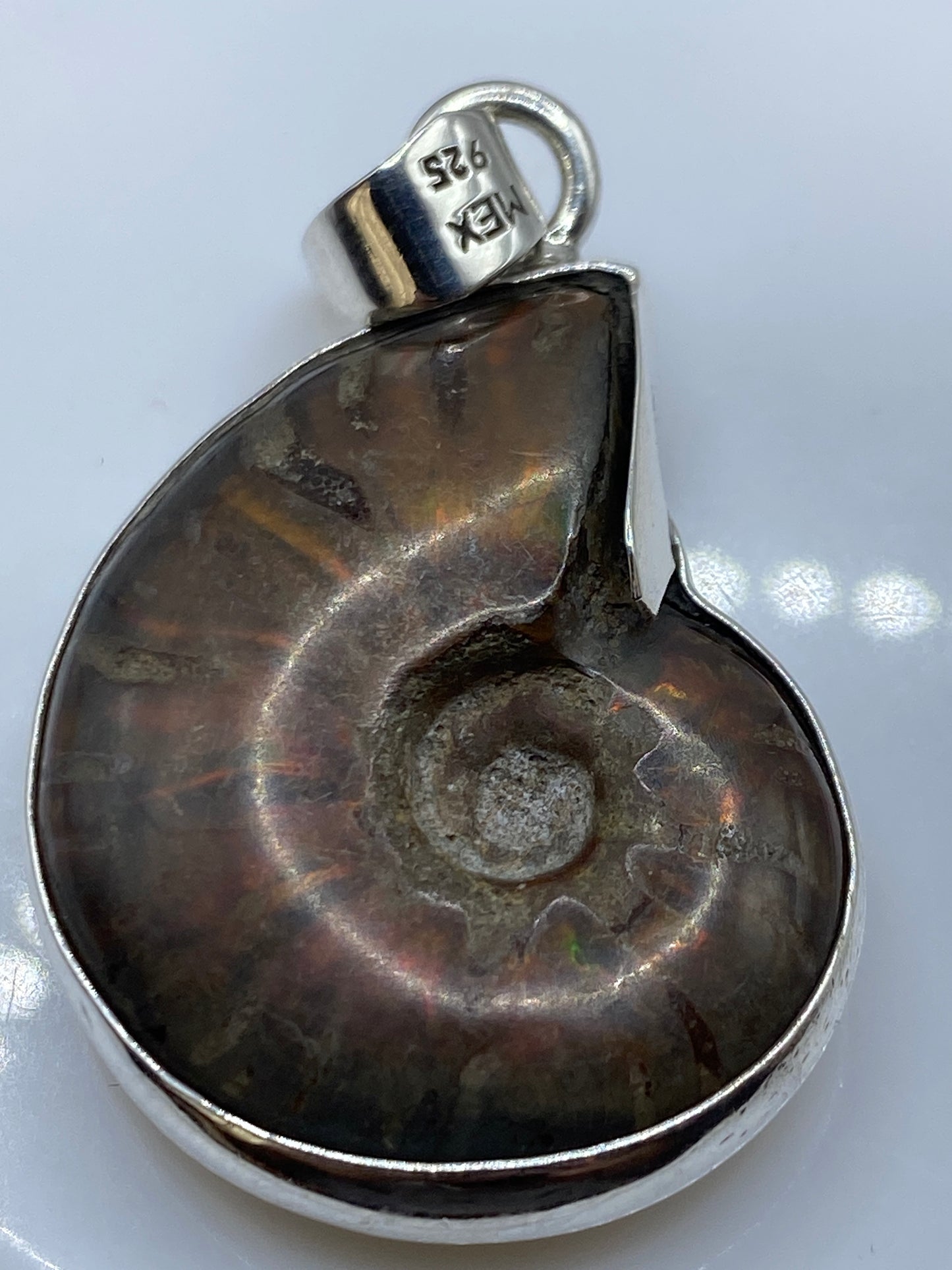 Dije de Plata con Piedra Incrustada — Taxco .925 — foto 5