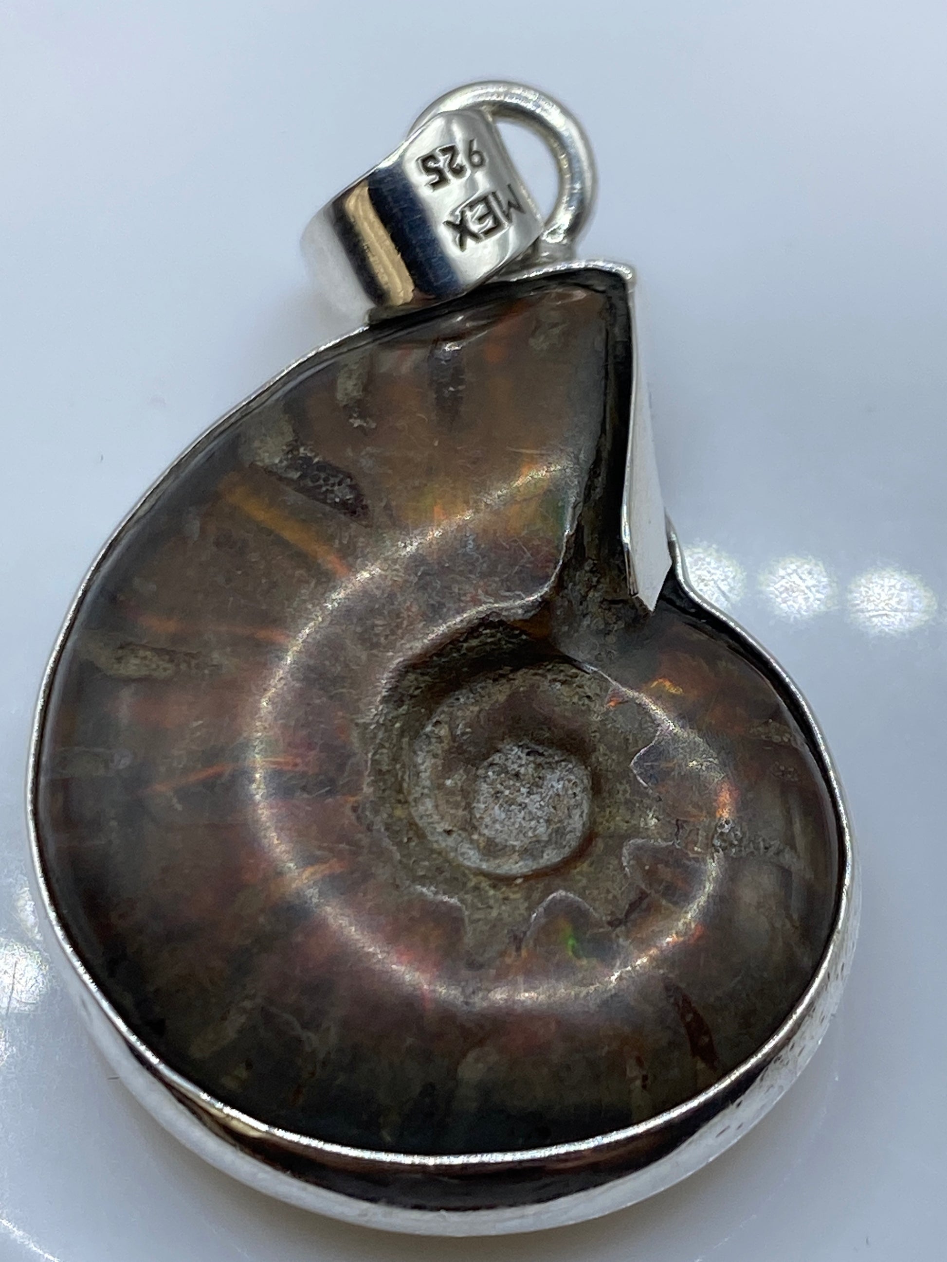 Dije de Plata con Piedra Incrustada — Taxco .925 — foto 5
