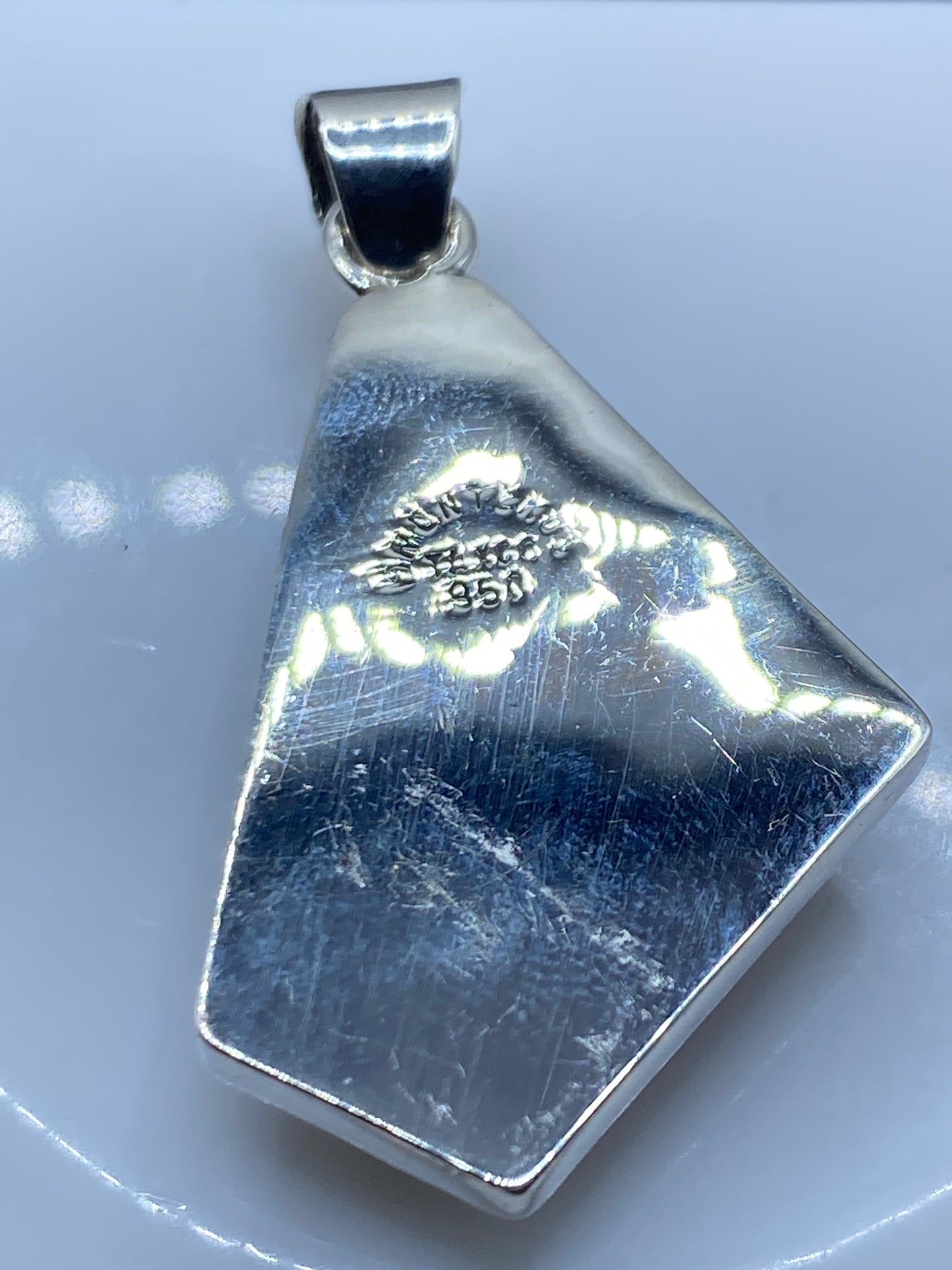 Dije de Plata .950 con Piedra Azul — Taxco — foto 5