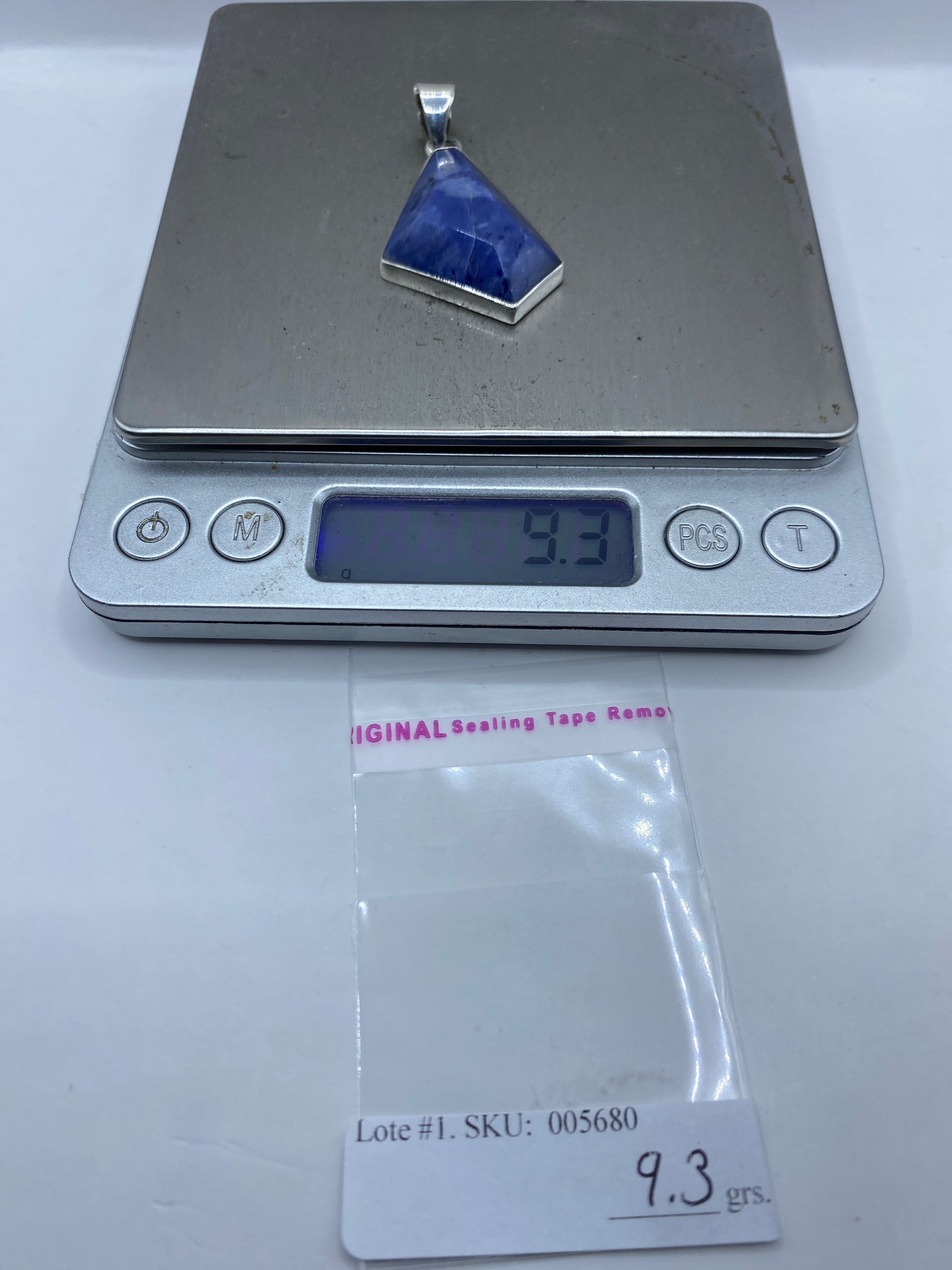 Dije de Plata .950 con Piedra Azul — Taxco — foto 6