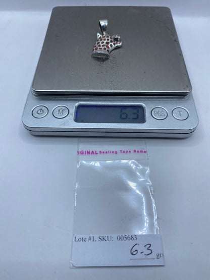 Dije Jaguar Plata .950 con Ópalo de Fuego — Taxco — foto 6