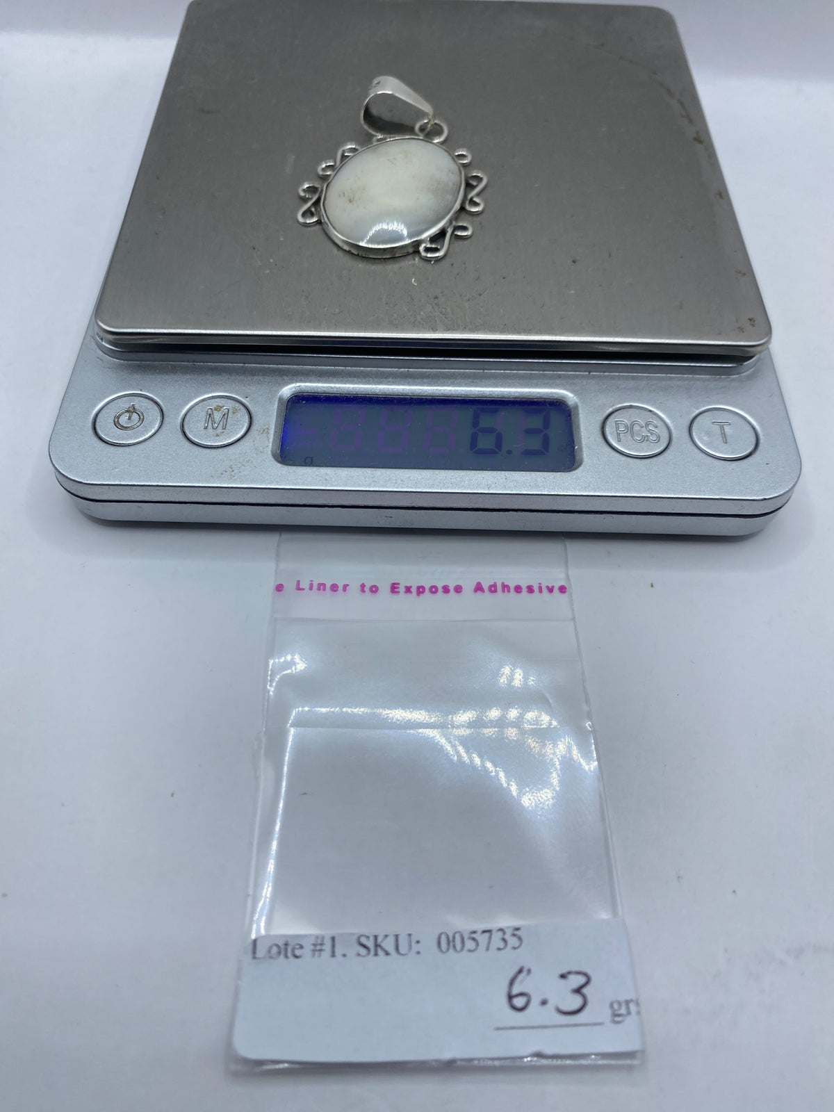 Dije de Plata .950 con Perla — Taxco Clásico — foto 6