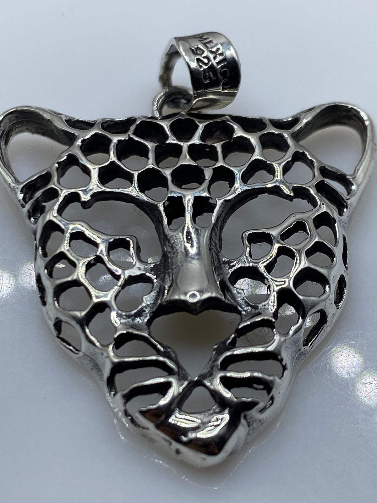 Dije Plata Jaguar Calado — Taxco .925 — foto 5
