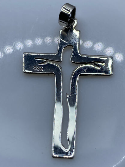 Dije Cruz de Plata Calado — Taxco .925 — foto 5