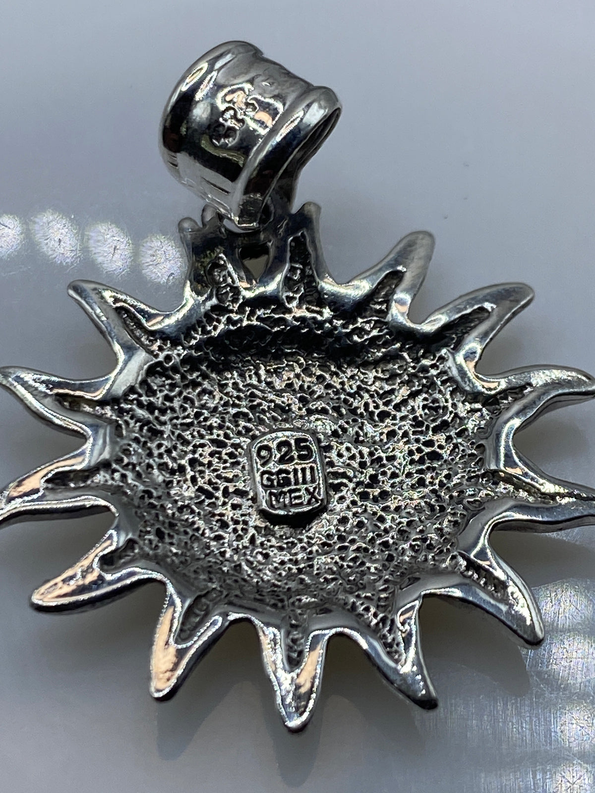 Dije Sol Sonriente Plata .925 — Taxco — foto 5
