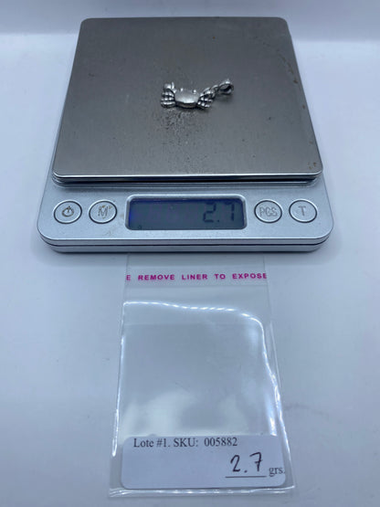 Dije de Plata Cangrejo — Taxco .925 — foto 6