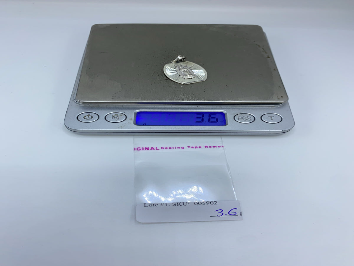 Dije de Plata Virgen de Guadalupe — Taxco .925 — foto 6