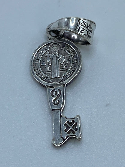 Dije de Plata Repujado San Benito — Taxco .925 — foto 5