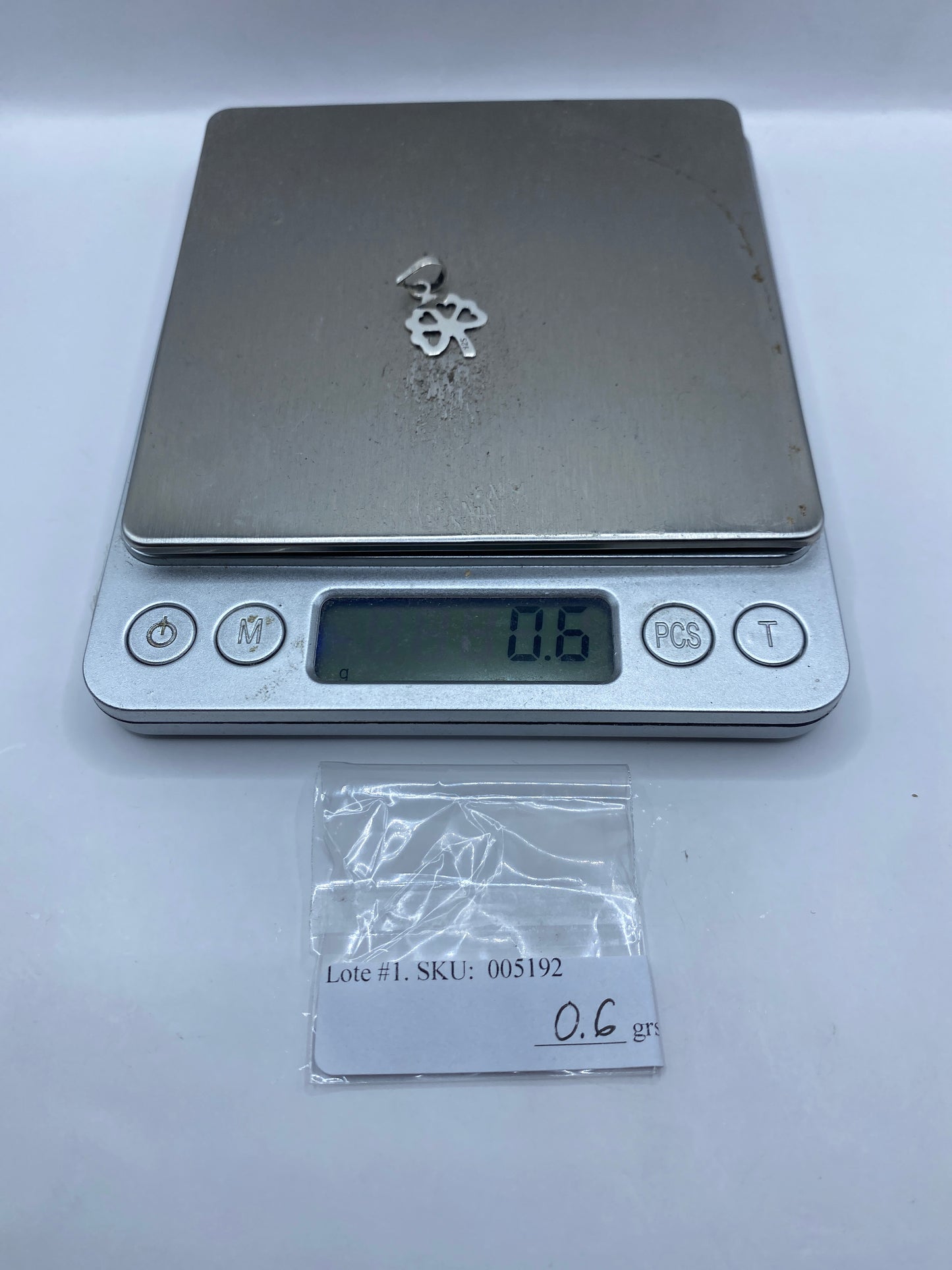 Dije Trébol de Plata .925 — Taxco Buena Suerte — foto 6