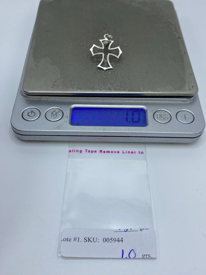 Dije Cruz de Plata Calado — Taxco .925 — foto 6