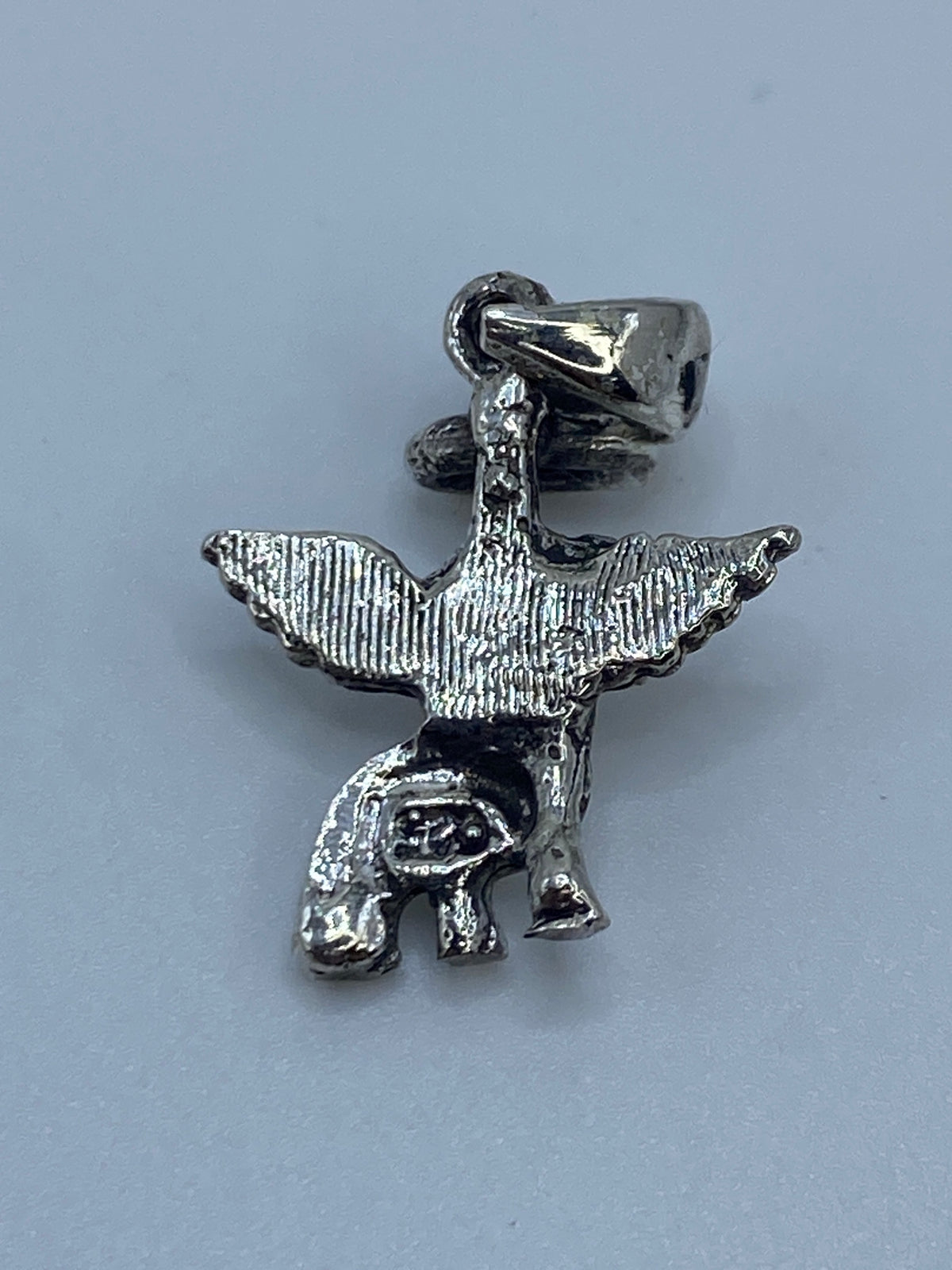 Dije de Plata Elefante con Alas — Taxco .925 — foto 5
