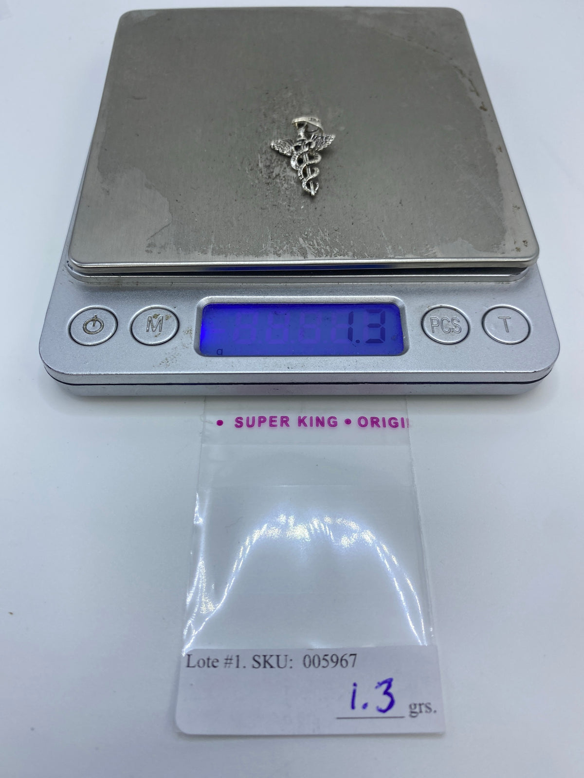 Dije Caduceo Médico Plata 925 — Taxco — foto 6
