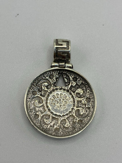 Dije de Plata Ópalo de Fuego Rosa — Taxco .950 — foto 5