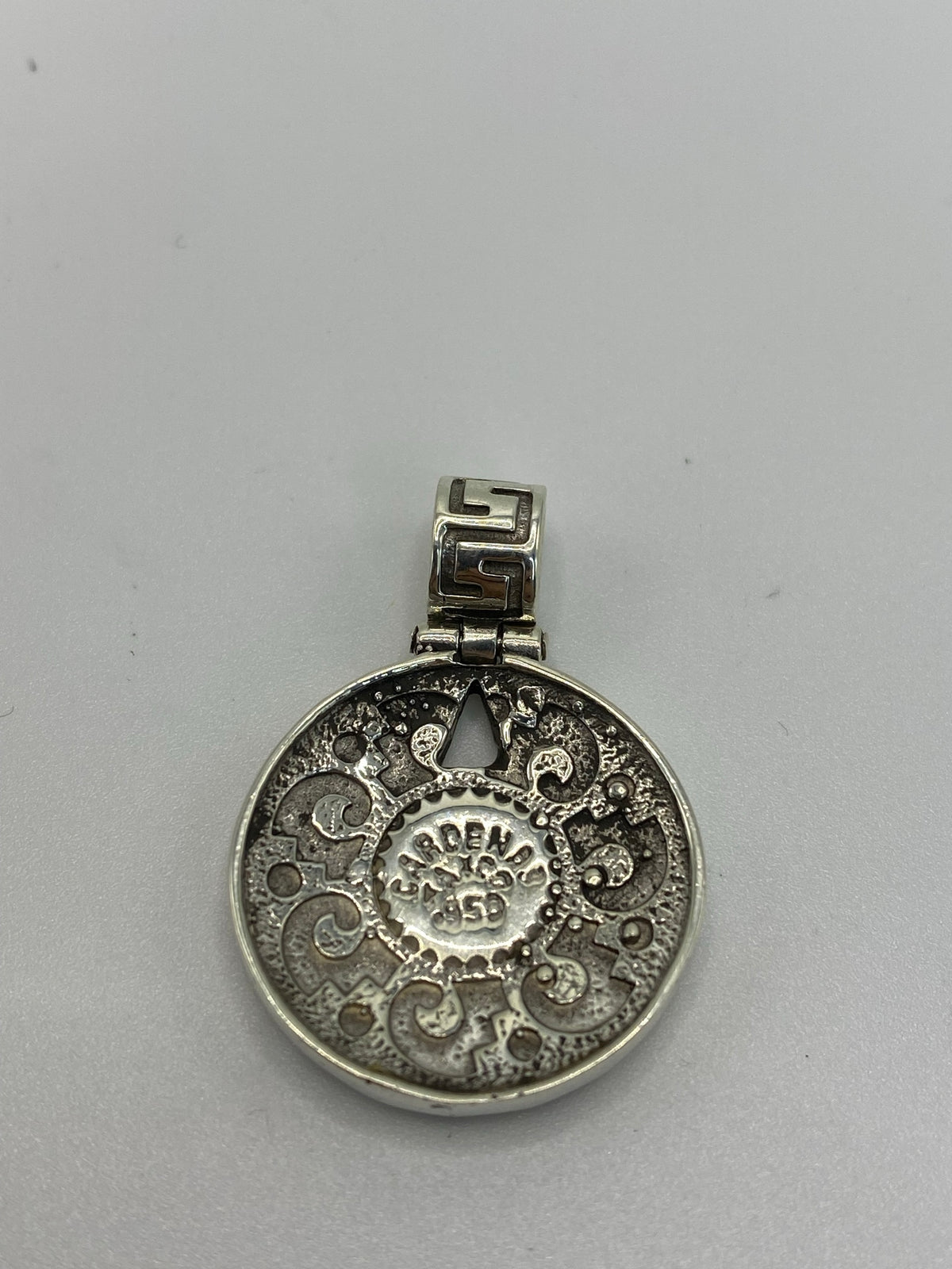 Dije Prehispánico Opalo de Fuego — Plata .950 Taxco — foto 5