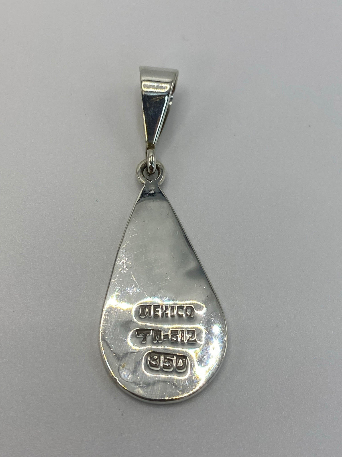 Dije Plata Calendario Azteca con Ópalo Verde — Taxco .950 — foto 5