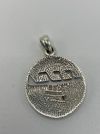 Dije Plata Ópalo de Fuego Azul — Taxco .950 — foto 5