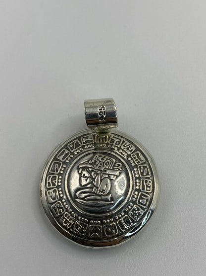 Dije Plata Calendario Azteca — Taxco .925 — foto 5