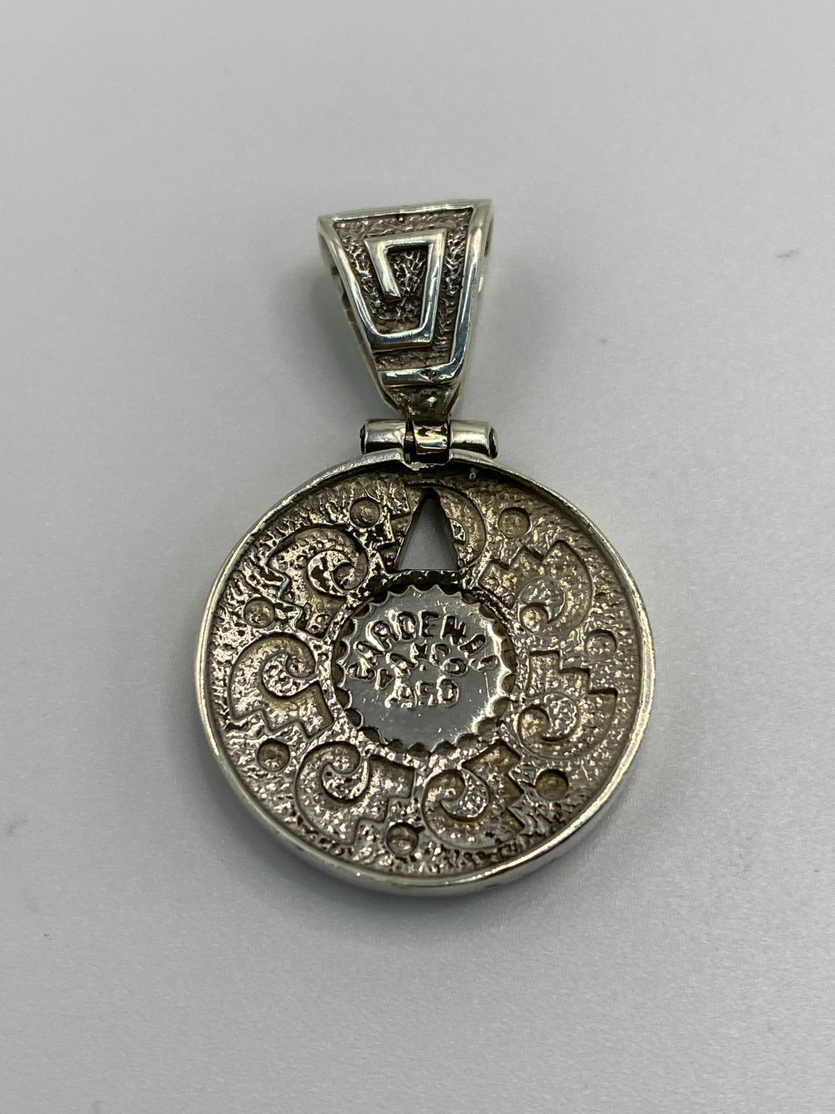 Dije Plata 950 Ópalo de Fuego — Cosmos Prehispánico Taxco — foto 5