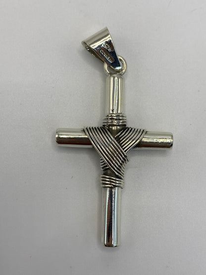 Dije Cruz de Plata — Taxco 925 Hombre — foto 5