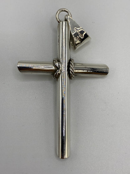 Dije Cruz de Plata 925 — Taxco Hecho a Mano — foto 5