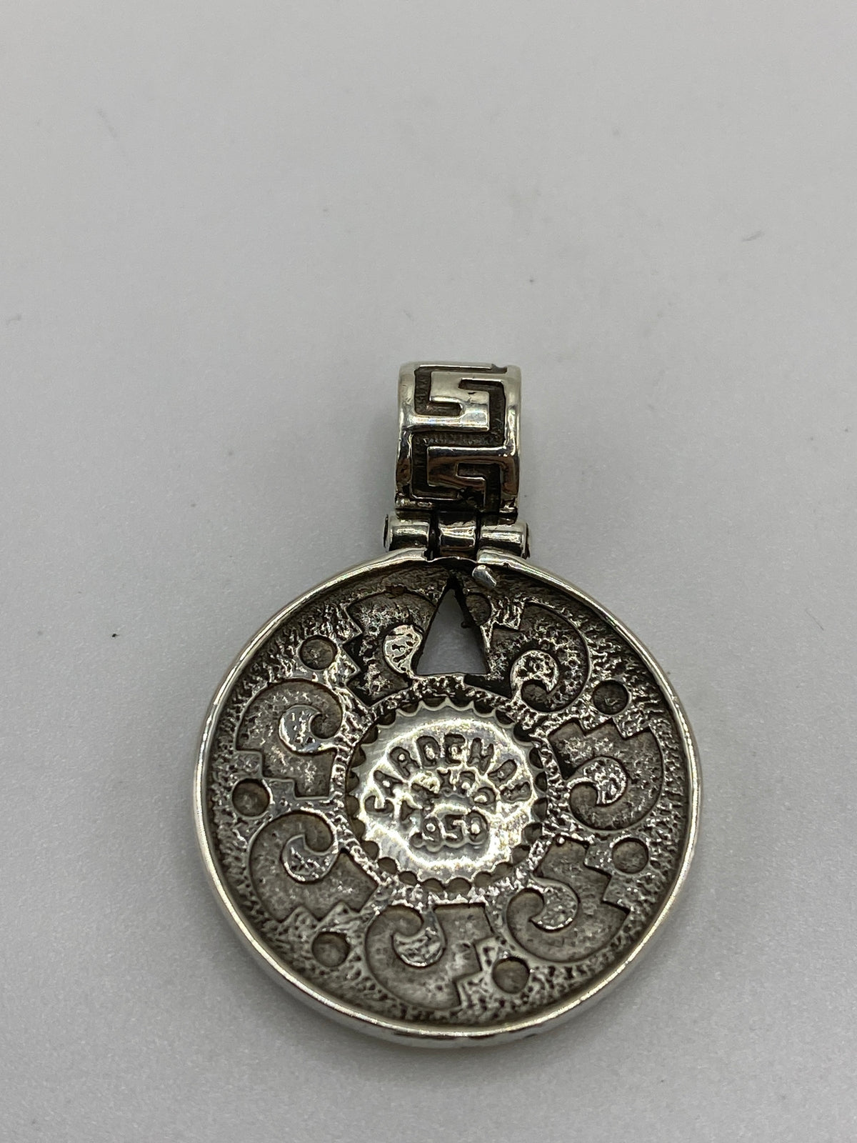 Dije Plata 950 Mandala Ópalo de Fuego — Taxco — foto 5