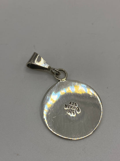 Dije Plata Prehispánico Pirámide Ópal de Fuego — Taxco 925 — foto 5
