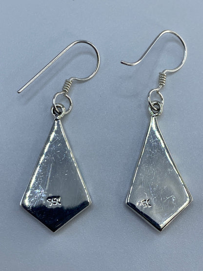 Aretes de Plata con Ópalo de Fuego — Taxco 950 — foto 5
