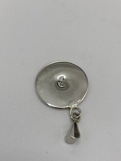 Dije Plata Ópalo de Fuego Sol Prehispánico — Taxco 925 — foto 5
