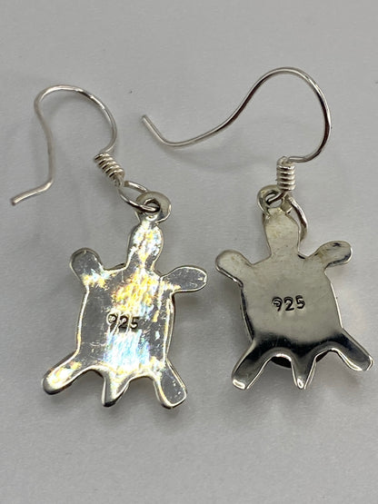 Aretes de Plata con Ópalo de Fuego — Tortuga Taxco 925 — foto 5