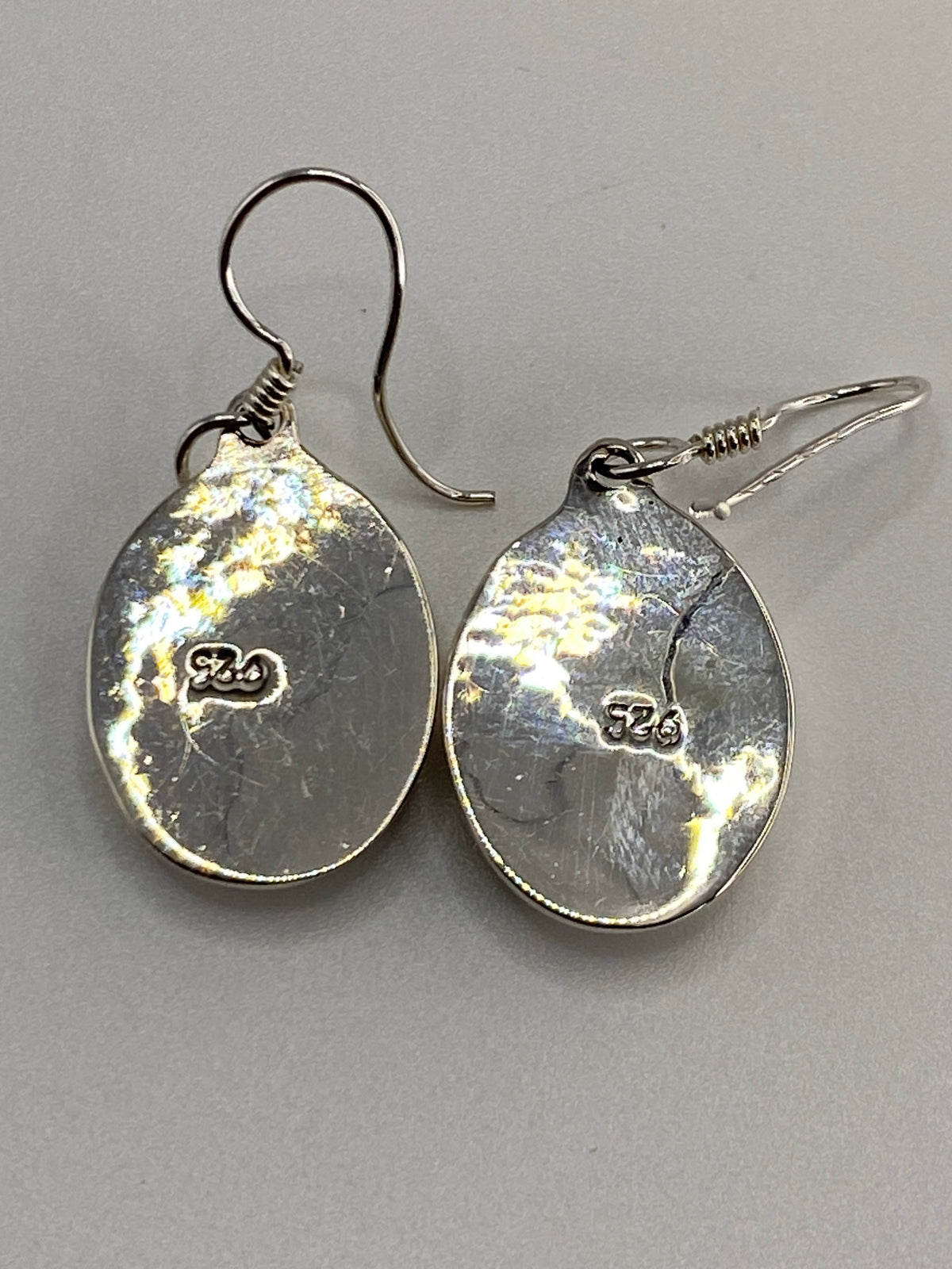 Aretes Plata Ópalo de Fuego — Taxco 925 — foto 5