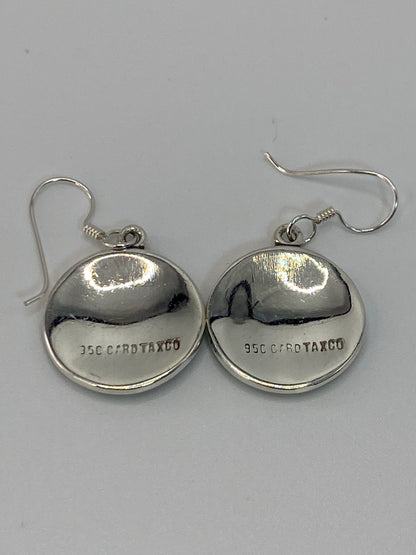 Aretes de Plata Ópalo de Fuego — Taxco 950 — foto 5