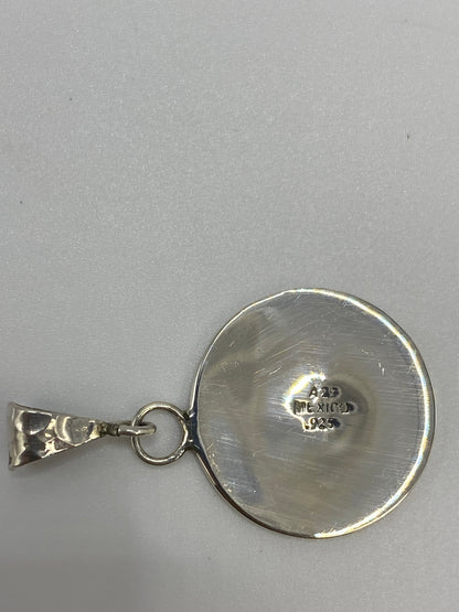 Dije Plata Prehispánico Ópalo de Fuego — Taxco 925 — foto 5
