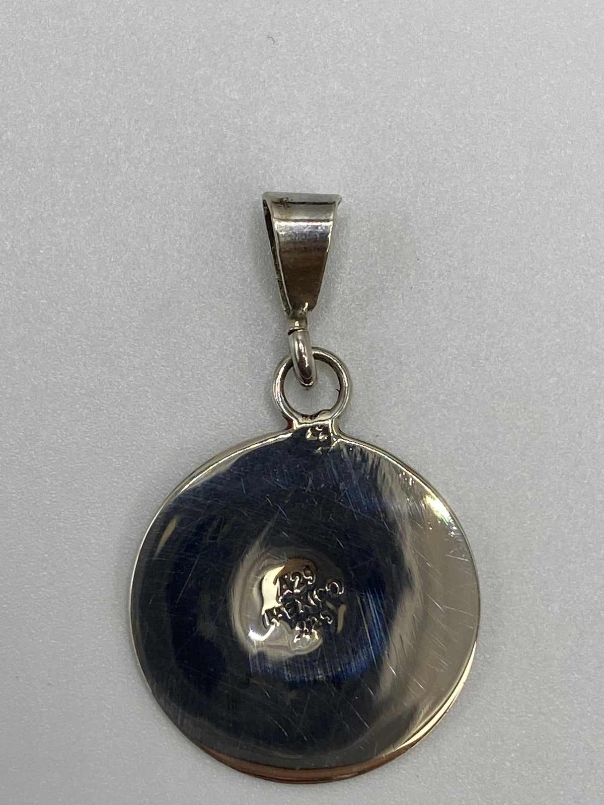Dije Plata Prehispánico con Ópalo de Fuego — Taxco 925 — foto 5
