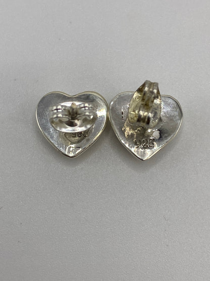 Aretes de Plata con Ópalo de Fuego Morado — Taxco 925 — foto 5
