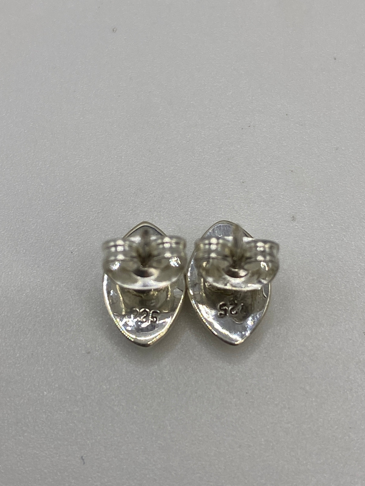 Aretes de Plata con Ópalo de Fuego Azul — Taxco 925 — foto 5