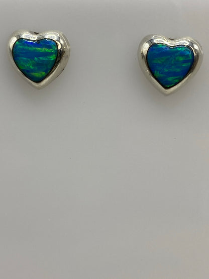 Aretes de lado, vista del engaste de la piedra en plata 925