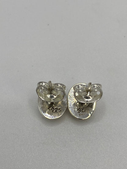 Aretes de Plata con Ópalo de Fuego Rojo — Taxco 925 — foto 5