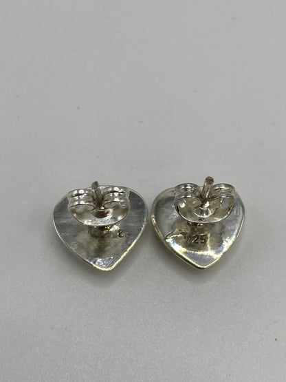 Aretes de Plata con Ópalo de Fuego Verde — Taxco 925 — foto 5