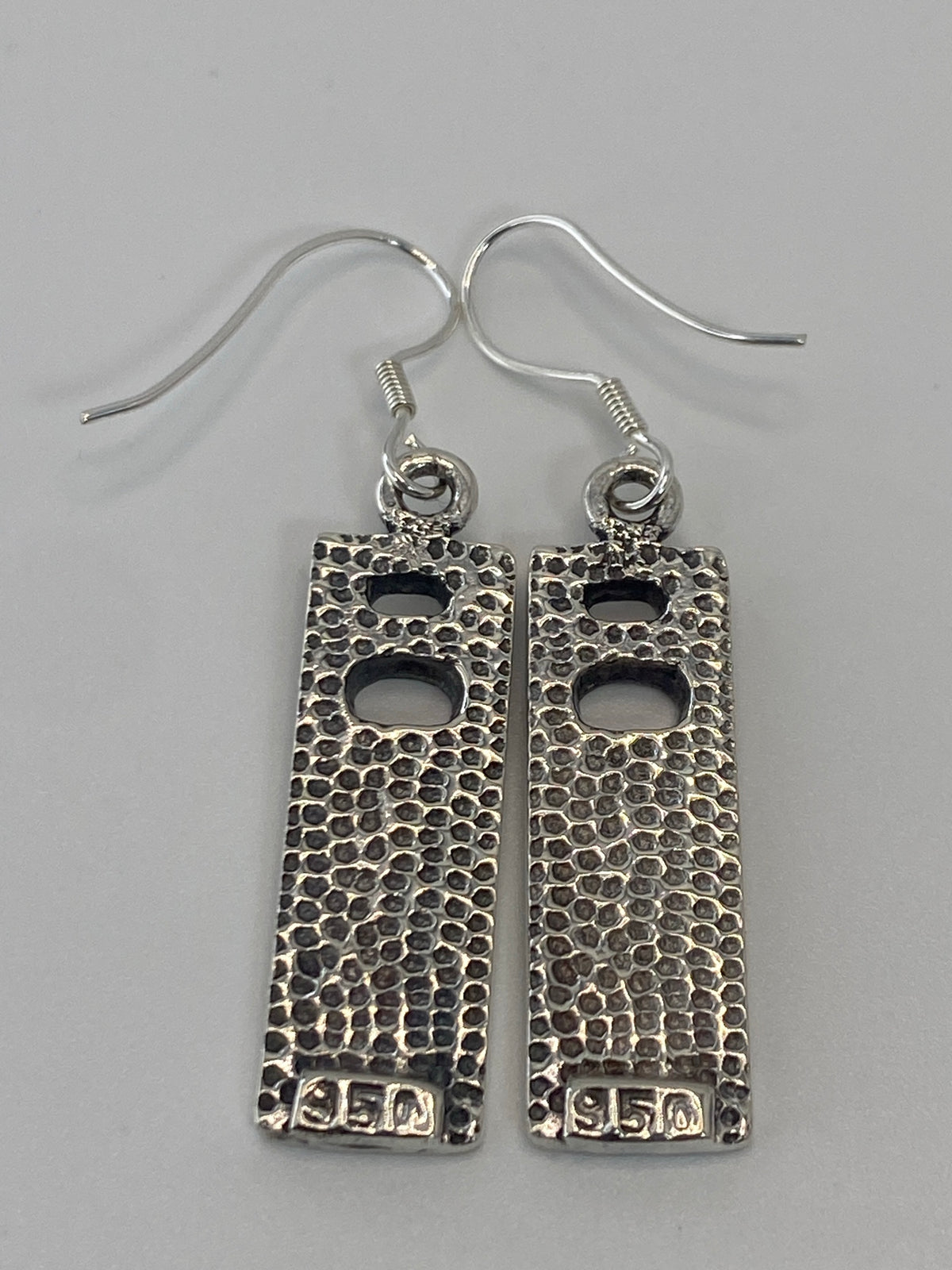 Aretes Plata Ópalo de Fuego Geométricos — Taxco 950 — foto 5
