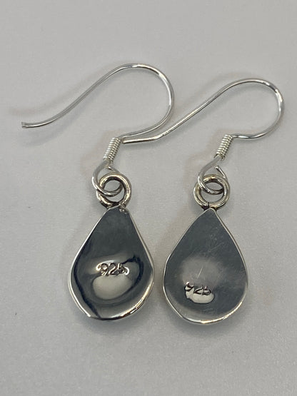 Aretes de Plata con Ópalo de Fuego Morado — Taxco — foto 5