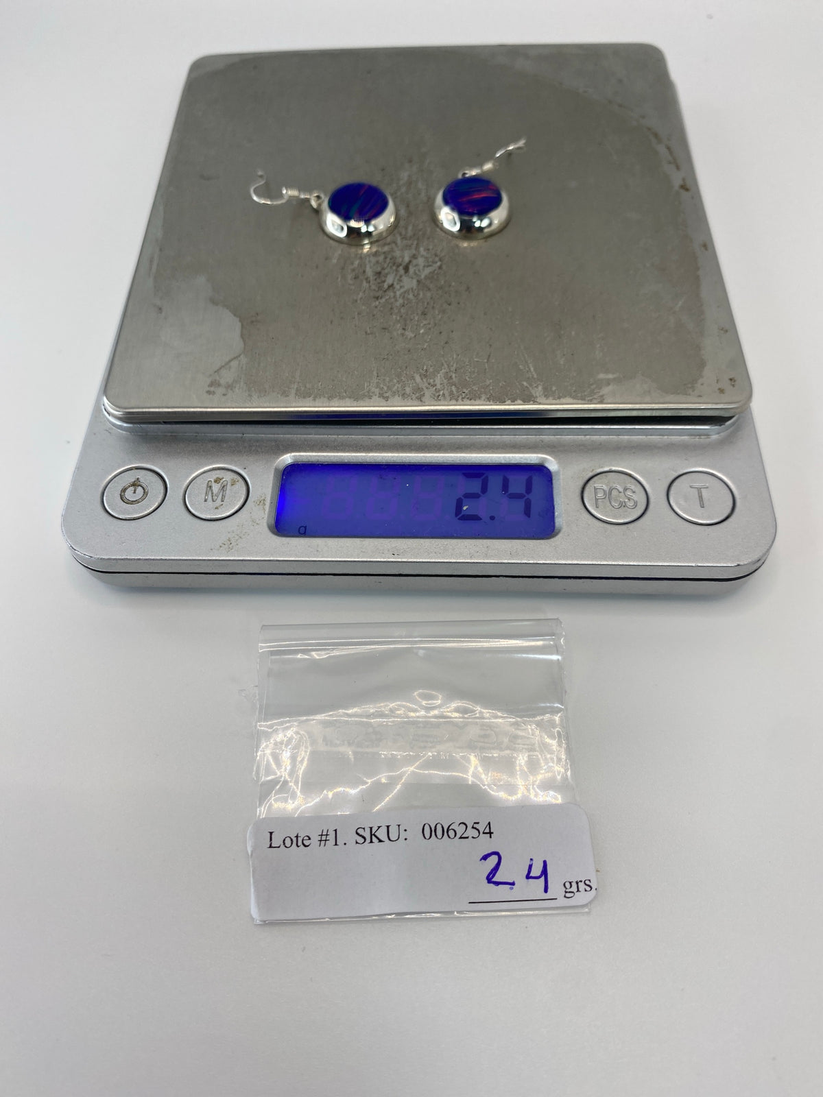 Aretes de Plata Ópalo de Fuego — Taxco 925 — foto 6