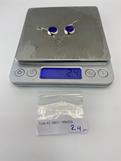 Aretes de Plata Ópalo de Fuego — Taxco 925 — foto 6
