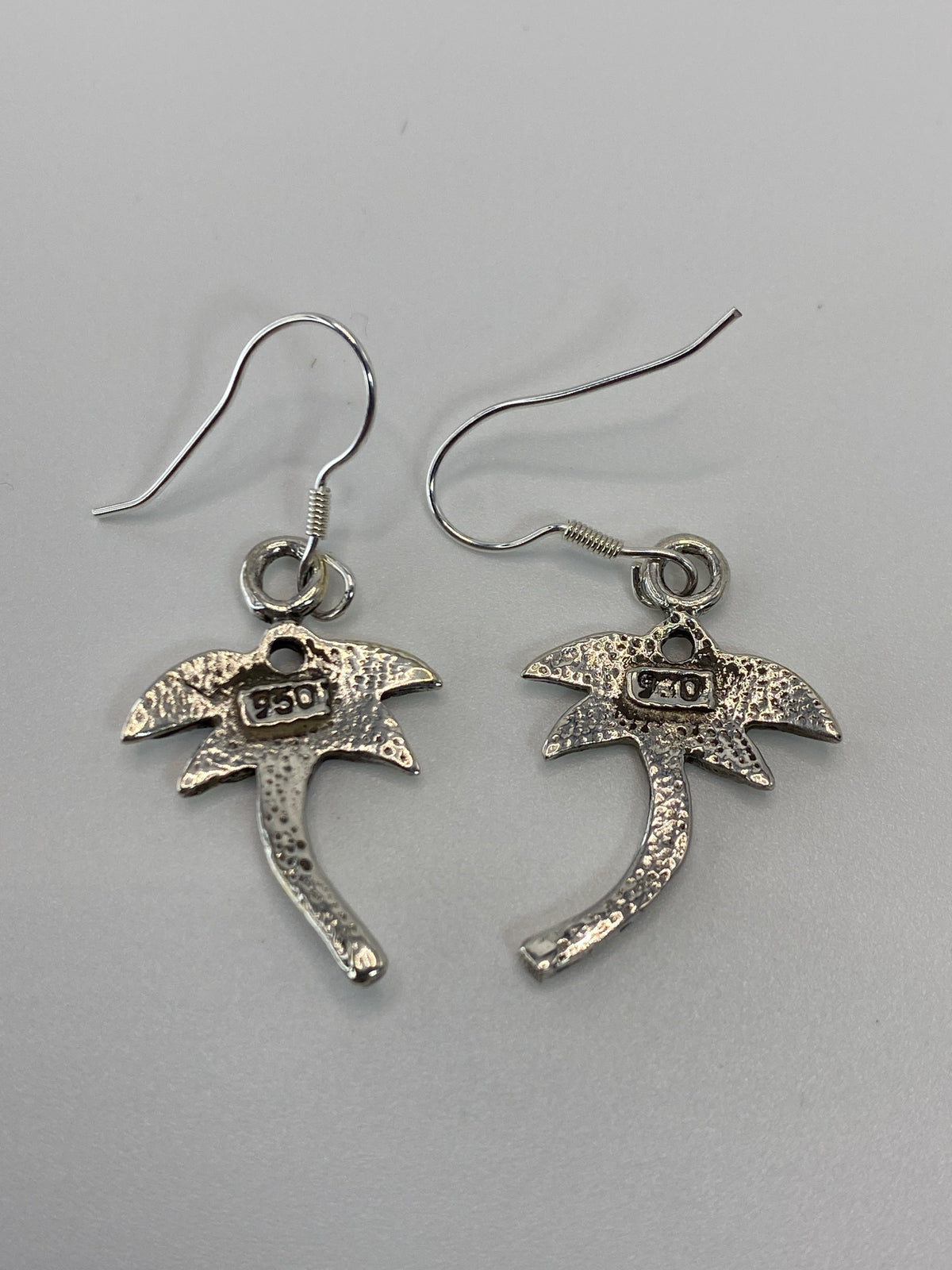Aretes de Plata con Ópalo de Fuego Azul — Taxco 950 — foto 5