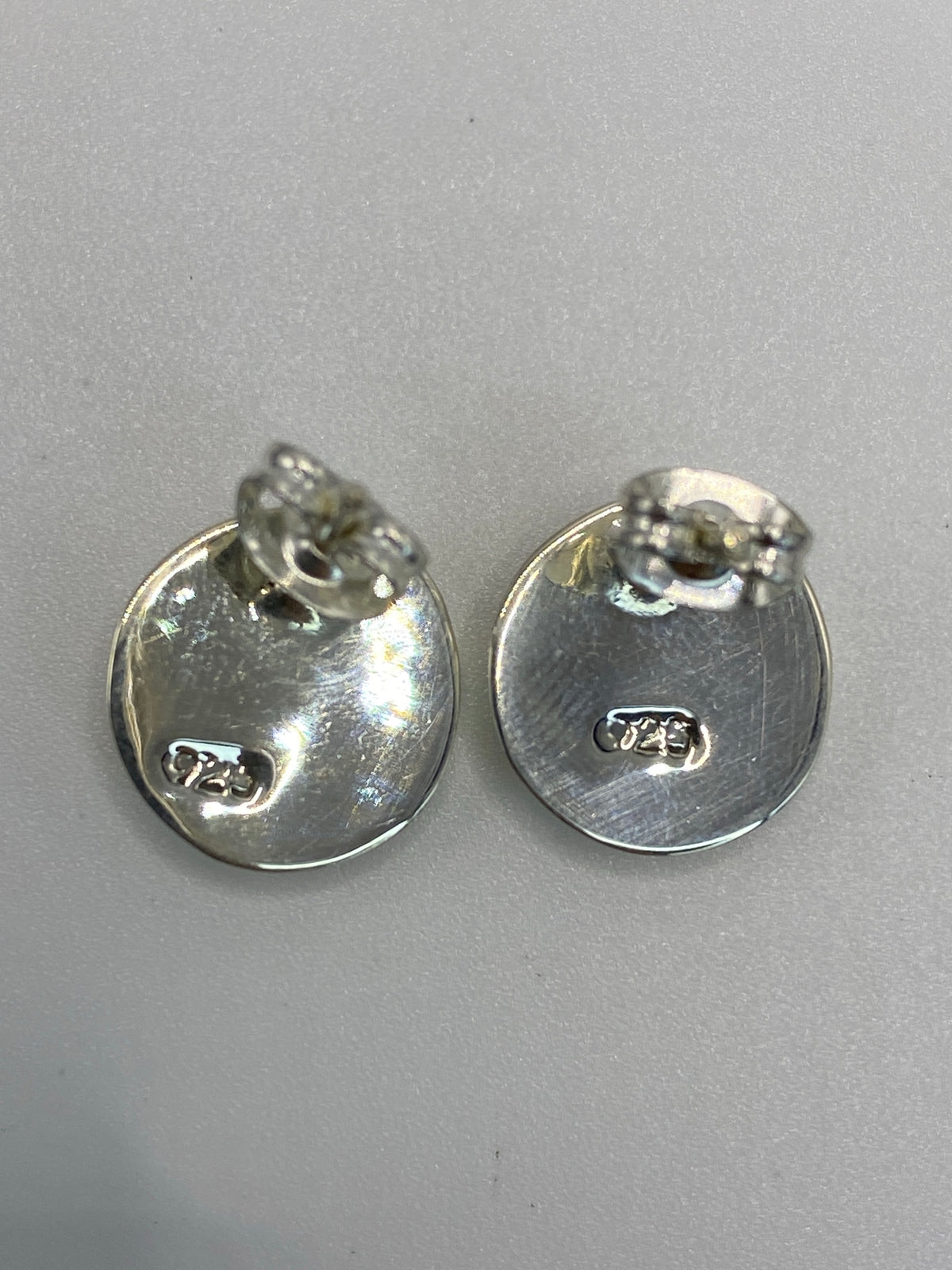 Aretes de Plata con Piedra Morada — Taxco 925 — foto 5