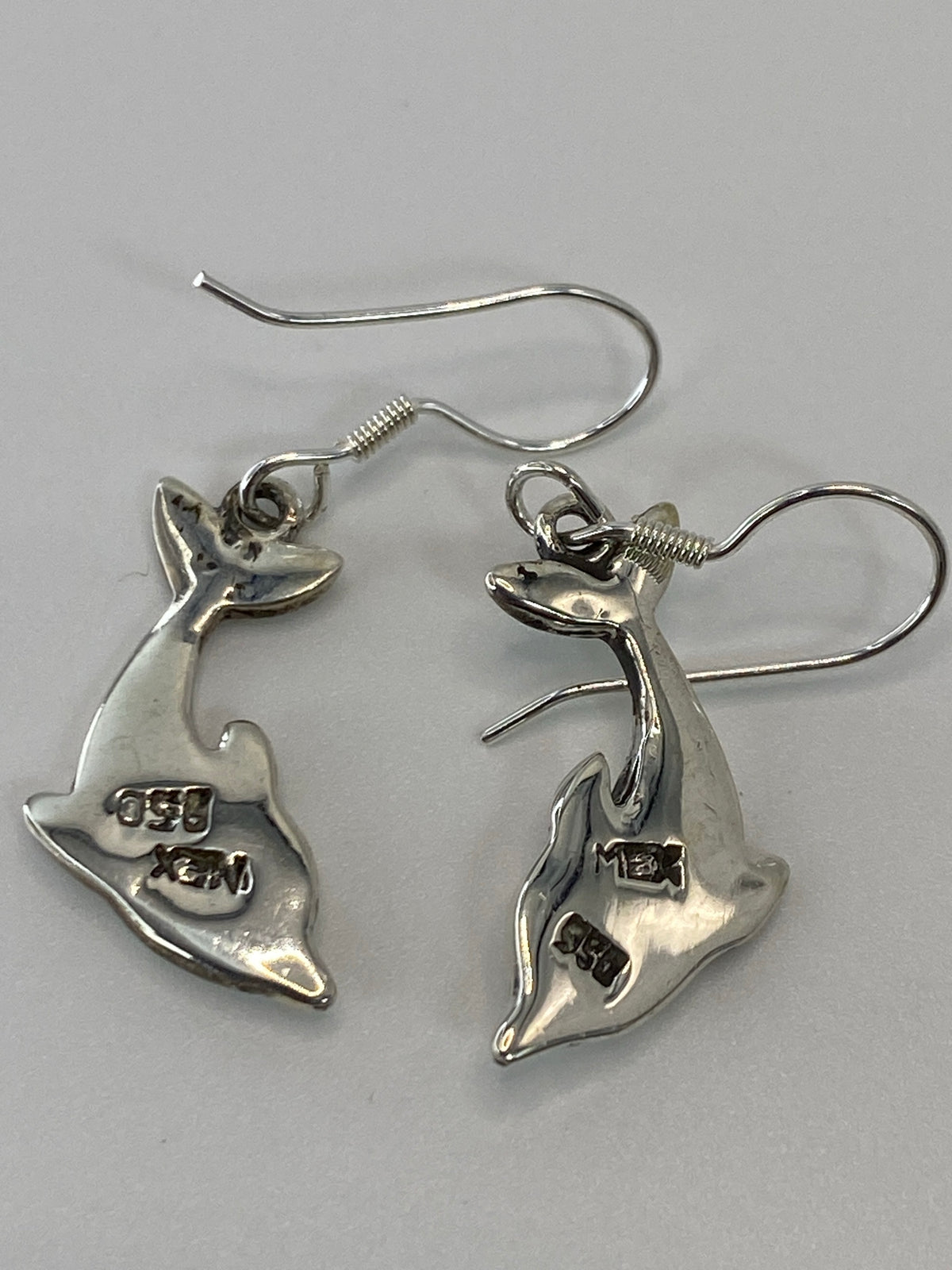 Aretes de Plata con Opalo de Fuego Verde — Taxco 950 — foto 5