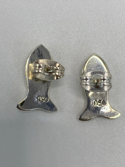 Aretes de Plata 950 con Piedra Verde — Taxco — foto 5